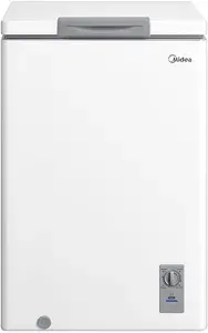 Freezer Horizontal 100L Inverter Bivolt Branco Midea