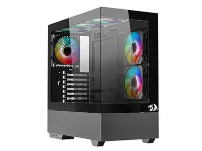 Gabinete Gamer Redragon Reflect Pro Mid Tower Preto