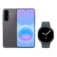 Galaxy A57 5G (256GB) - Cinza + Galaxy Watch8 BT 44mm - Grafite