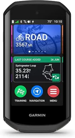 Garmin Ciclocomputador com GPS Edge 1050 | Tela sensível ao toque 3,5, alertas de perigo na estrada, bateria de até 20h, Bluetooth, Ant Plus e WI-FI