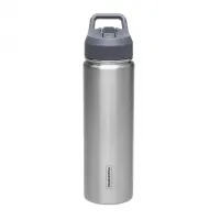 Garrafa Térmica Tramontina 650 Ml Inox Com Canudo