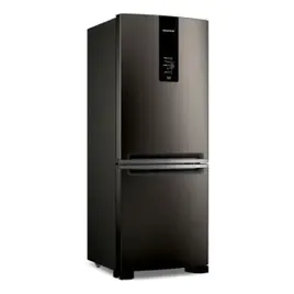 Geladeira Brastemp Ff Inverse 447l Black Inox - Bre57fe