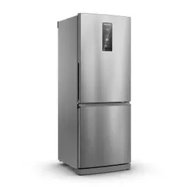 Geladeira Panasonic Bottom Freezer Aço Escovado Frost Free com 475 Litros Inverter NR-BB64PV2XC Bivolt