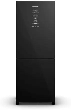 Geladeira Panasonic NR-BB65GV7BC Frost Free Inverter 467L Black Glass Bivolt