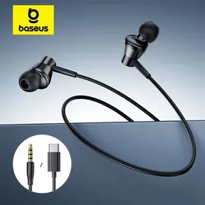 [Grupo de 3] Fones Baseus CZ11/HZ11 com Microfone Type-C/3.5mm