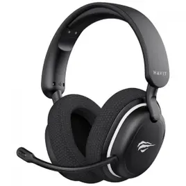 Headset Gamer Havit Fuxi-H7SE, WirelessBluetooth, Microfone Destacável, Drivers de 40mm, Preto