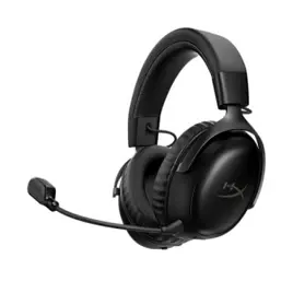 Headset Gamer HyperX Cloud III S Wireless PC PS5 PS4 Nintendo Switch Drivers de 53 mm Áudio DTS Microfone de