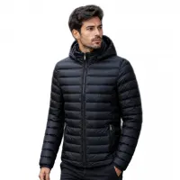 Jaqueta Masculina Puffer Corta Vento Bobojaco Blusa De Frio