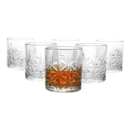 Jogo de Copos de Vidro 330ml 6 Peças Haus - Pavillion