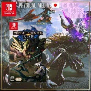Jogo Monster Hunter Rise Nintendo Switch Edição Japonesa