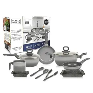 Jogo Panelas BLACK DECKER 10P Ceramic Line