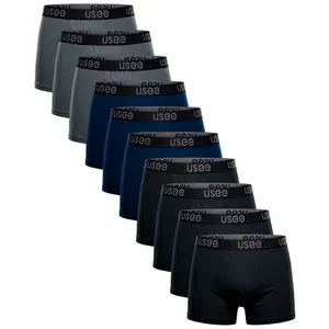 Kit 10 Cuecas Boxer Algodão Masculino Usee Brasil