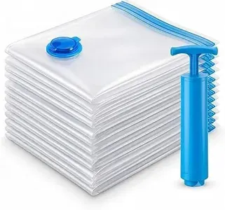 Kit 10 Sacos Vácuo 50x60cm com Bomba Manual