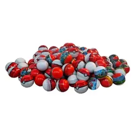 Kit 12 24 Ou 48 Capsulas 1" Com Miniaturas Tipo Pokémon Sortidas