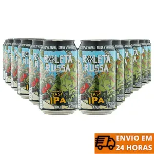 Kit 12 Cervejas Roleta Russa Easy IPA 350ml