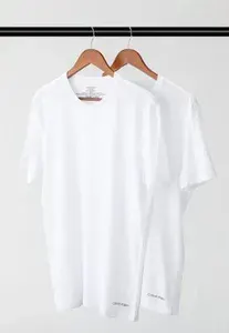 Kit 2pçs Camiseta Calvin Klein Branca