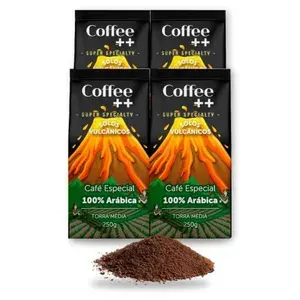 Kit 4 Cafés Torrados e Moídos 100% Arábica