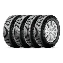 Kit 4 Pneu Continental Aro 16 20555r16 91v Fr Powercontact2