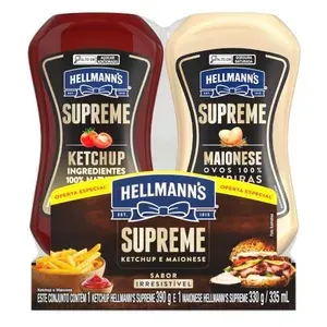 Kit Hellmann's Supreme Ketchup + Maionese