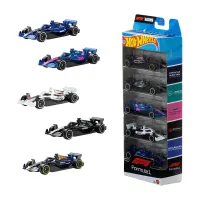 Kit Hot Wheels® Com 5 Veículos Metálicos Temáticos Surtidos De 7 Cm