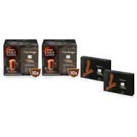 Kit Kopenhagen Dolce Gusto, 2 NDG Língua De Gato E 2 Barras, 85g