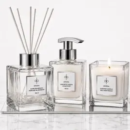 Kit Lavabo + Bandeja - Crystal | Chá Branco 100ml