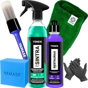 Kit Limpeza Painel Revitalização Plásticos Restaurax
