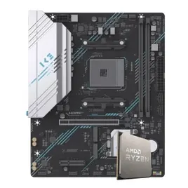 Kit Upgrade, AMD Ryzen 7 5700X, + Placa Mãe Chipset B550