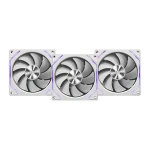 Kit Ventoinha Pichau Ventus NX ARGB 3x120mm Branco