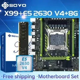 Kit X99 Soyo D4 + Xeon E5 2630 V4 (sem ram)