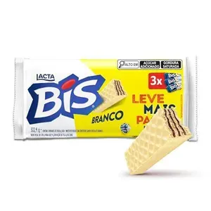 Lacta Bis Laka Chocolate Branco Kit 3 Unidades