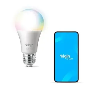 Lâmpada Inteligente 10W RGB Wifi Alexa Google