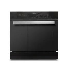 LAVA LOUÇAS PHILCO 10 SERVIÇOS 6 OPÇÕES DE LAVAGEM PLL10 PRETO
