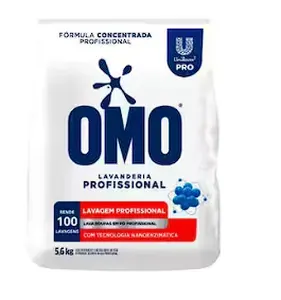 Lava Roupas Pó 5,6KG Omo Lavanderia Pro