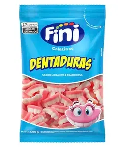 [Leve 2/ Cada R$ 14 ] Dentaduras 500g fini