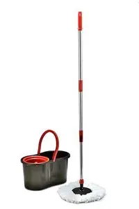[Leve 6/ Cada R$ 27] Mop Giratorio 360 Powermaid com Baldes