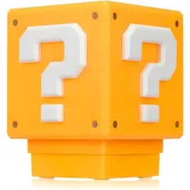 Luminária de Mesa Quarto Som ao Toque Carregável Bloco Gamer Temática de Jogos Carregável Cubo