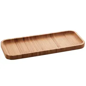 LYOR, Bandeja de Bambu Hire, Natural, 28cm