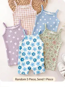 Macaquinho Feminino Floral Vintage Bebê