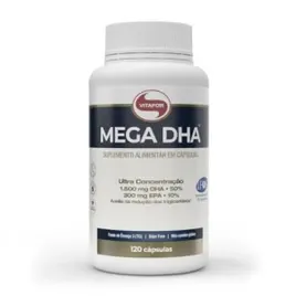 Mega Dha - 120 Cápsulas - Vitafor, Vitafor
