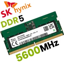 Memoria Ram DDR5 8GB 5600MHZ 4800MHZ SK HYNIXSAMSUNGZILIACRUCIAL 1RX16 SODIMM