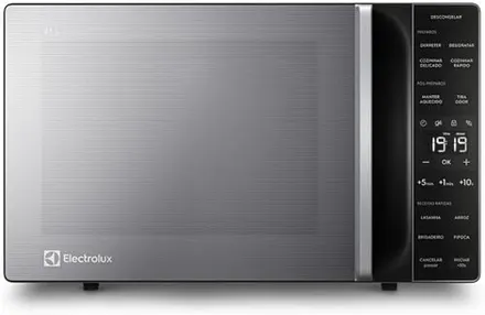 Micro-ondas Electrolux 23L cor Inox Efficient com Descongelamento Assistido (ME23S) 220V