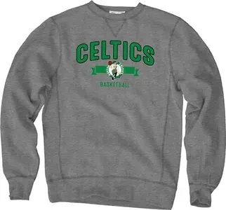 Moletom NBA Gola Redonda Oficial Cinza