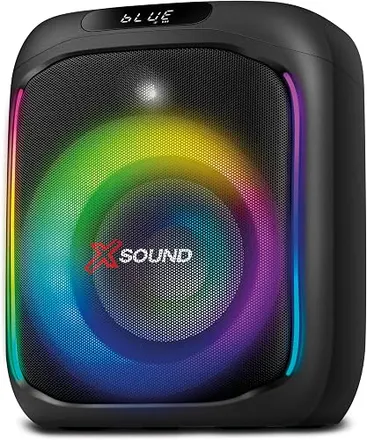 MONDIAL Caixa de Som Party Box, Luzes Multicores, Bluetooth, 350W RMS, TWS - PBX-350