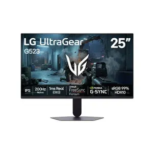 Monitor Gamer LG 25 FHD 200Hz 1ms 25G523B