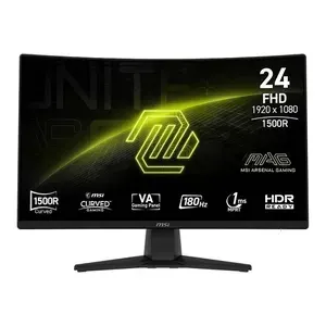 Monitor Gamer MSI MAG 242C, Full HD, 180Hz