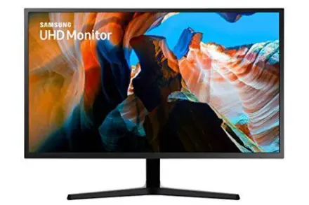 Monitor Samsung 32" 4K - UHD, HDMI, Display Port, Freesync, Preto, Série UJ59