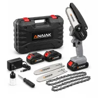 Motosserra Mini 2 Bateria Recarregável 21v Anaiak Ak-110