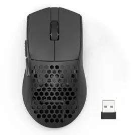 Mouse Gamer Redragon Astrolabe Lite Preto PAW3313 10000 DPI Sem Fio Tri-Mode USB 2.4GHz Bluetooth, USB Tipo-C Estrutura Perfurada Honeycomb 49g Cabo P