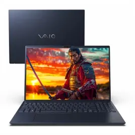 Notebook VAIO FE16 AMD Ryzen 7 5825U Linux 8GB RAM 256GB M.2 NVMe 16" IPS - Cinza Grafite fe 16